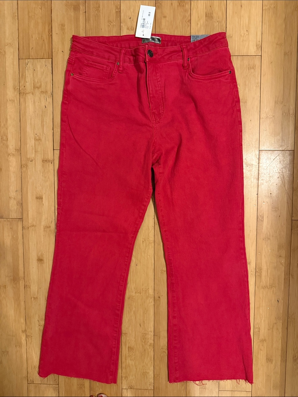 Evereve Sz 12 Kut from the Kloth High Rise Kelsey Fab Ab Ankle Flare